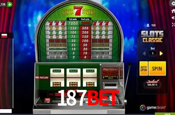187bet Cassino Online Certificado